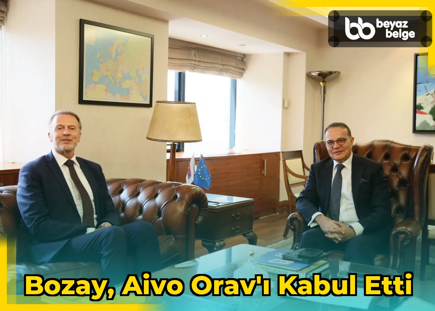 Bozay, Aivo Orav'ı Kabul Etti