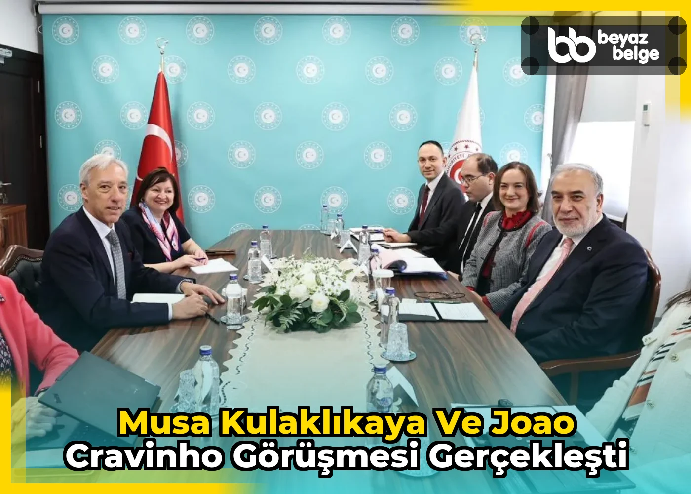 Musa Kulaklıkaya ve Joao Cravinho Görüşmesi Gerçekleşti