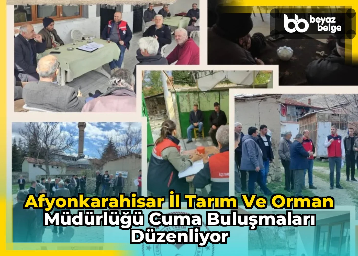 Afyonkarahisar İl Tarım Ve Orman Müdürlüğü Cuma Buluşmaları Düzenliyor