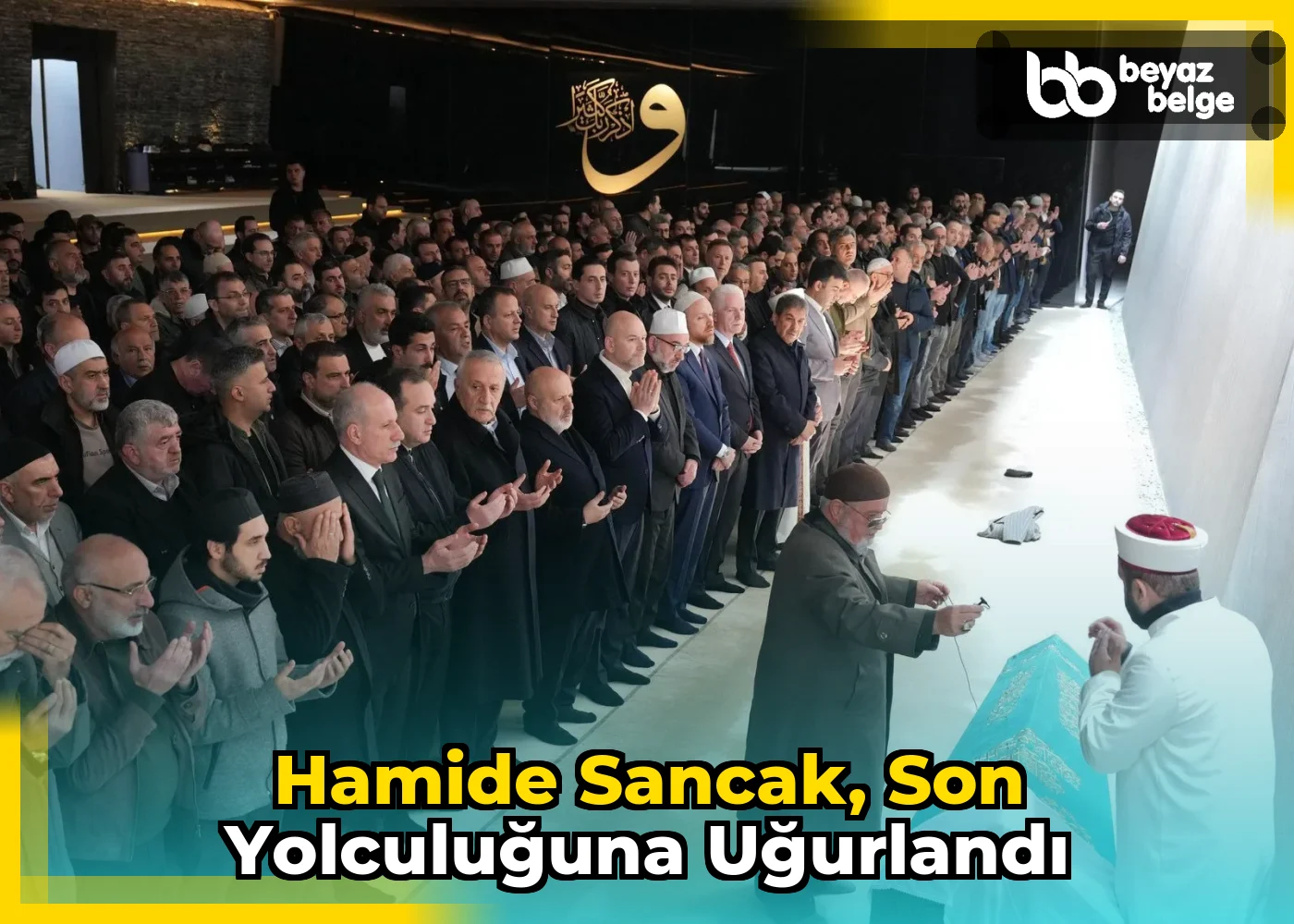 Hamide Sancak, Son Yolculuğuna Uğurlandı