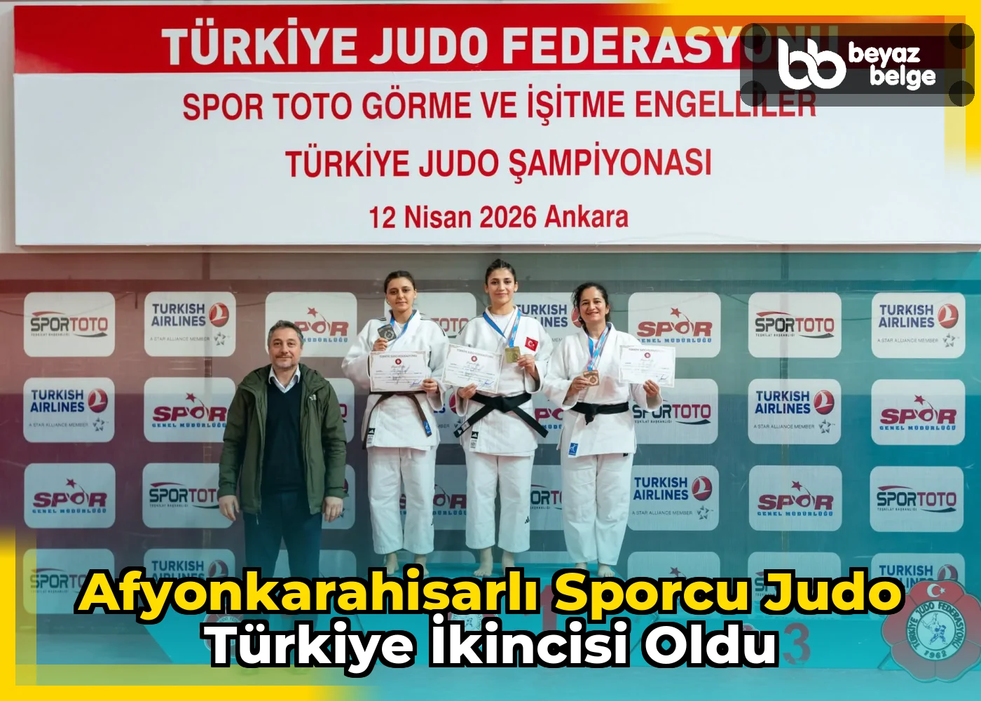 Afyonkarahisarlı Sporcu Judo Türkiye İkincisi Oldu