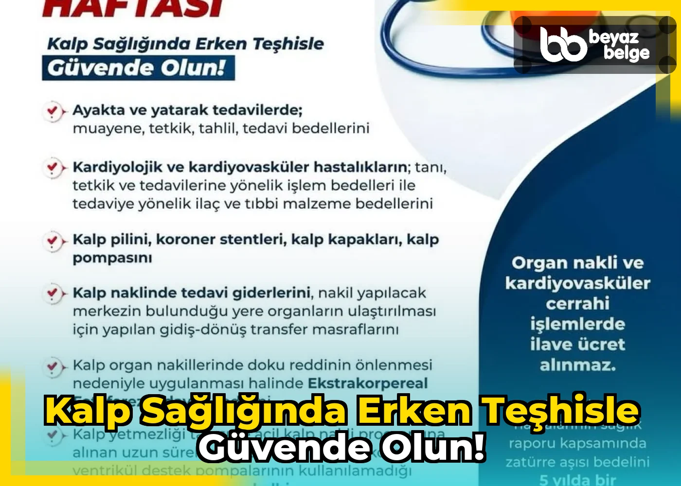 Kalp Sağlığında Erken Teşhisle Güvende Olun!