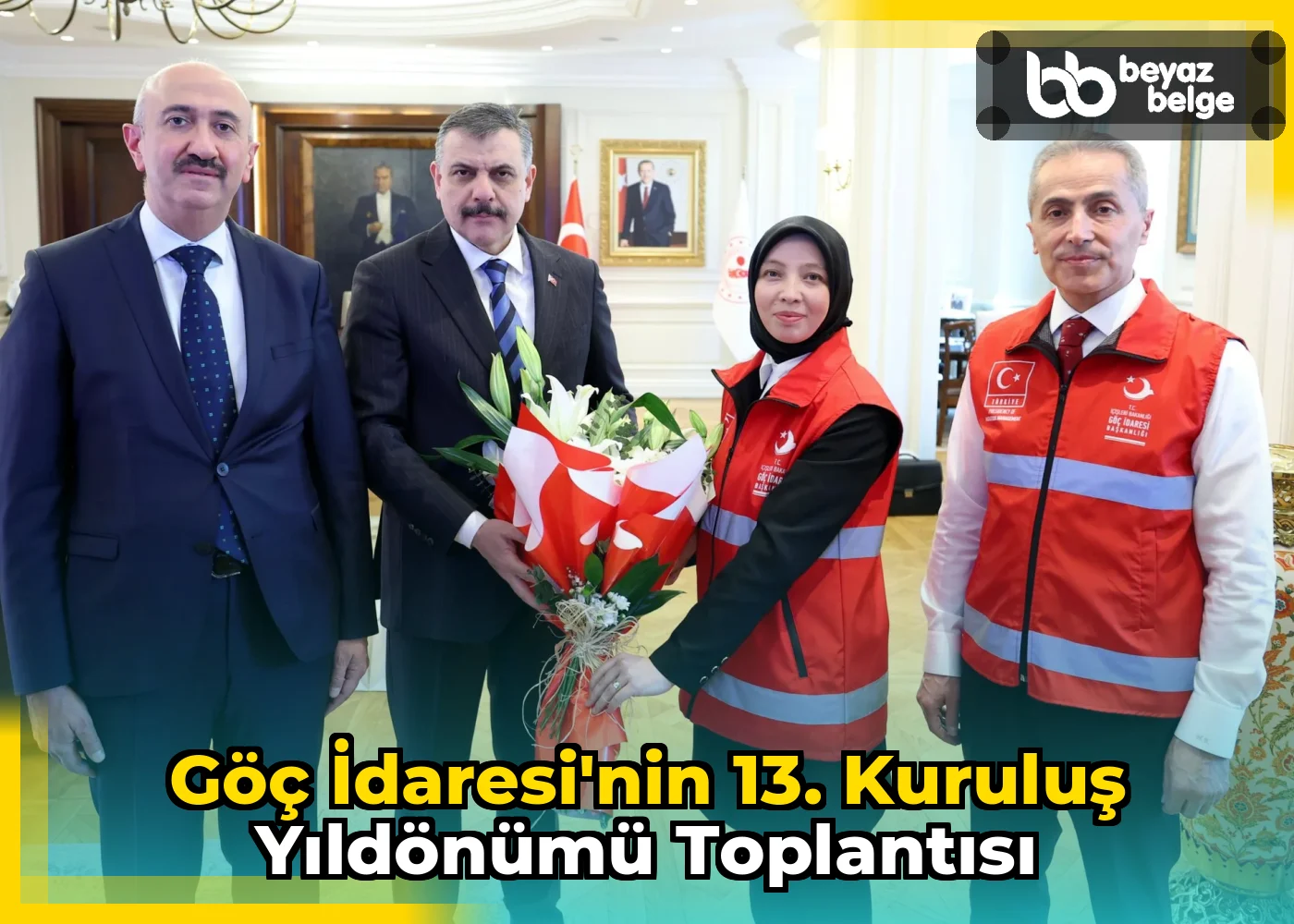 Göç İdaresi'nin 13. Kuruluş Yıldönümü Toplantısı