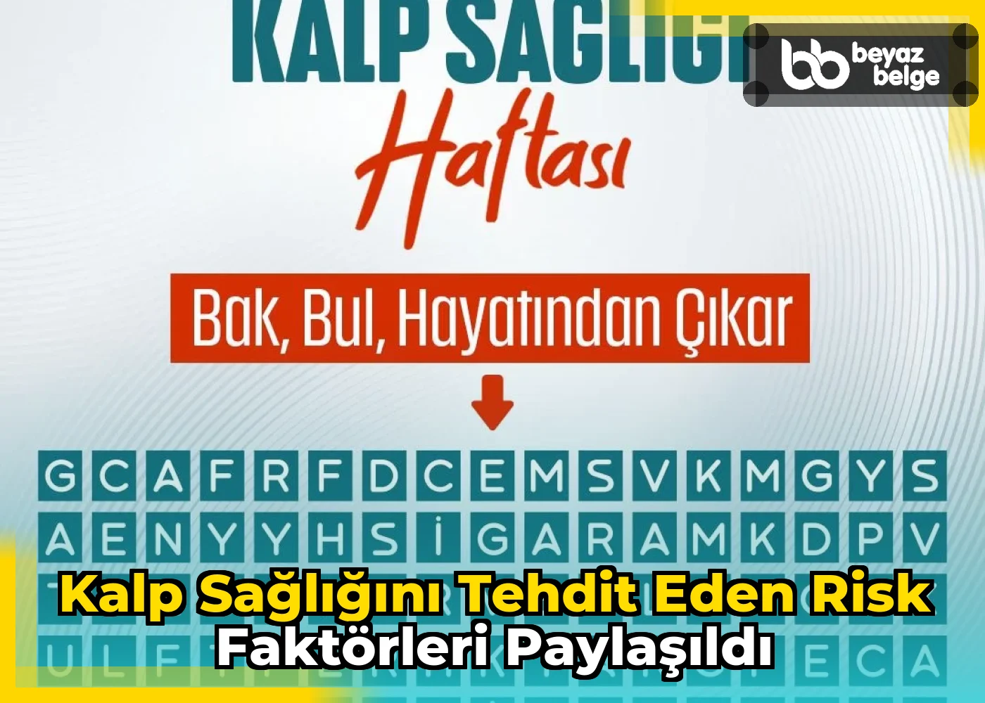 Kalp sağlığını tehdit eden risk faktörleri paylaşıldı