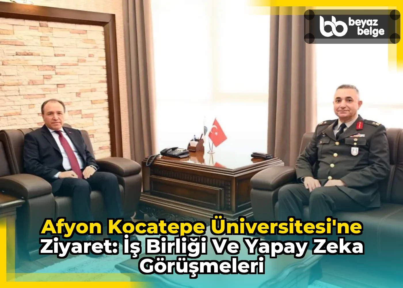 Afyon Kocatepe Üniversitesi'ne Ziyaret: İş Birliği ve Yapay Zeka Görüşmeleri