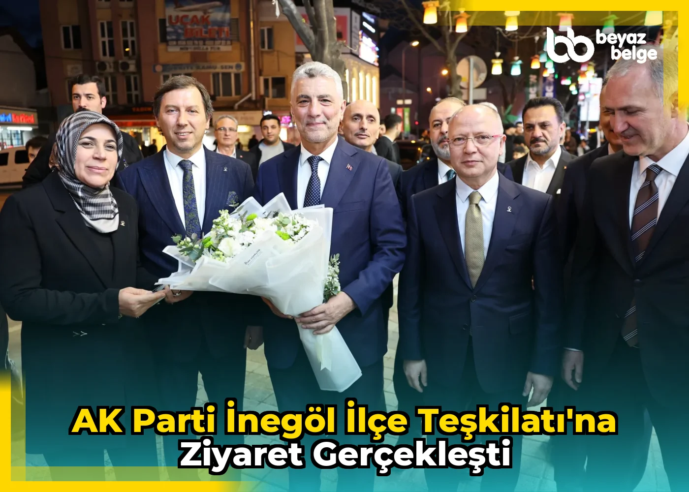AK Parti İnegöl İlçe Teşkilatı'na Ziyaret Gerçekleşti