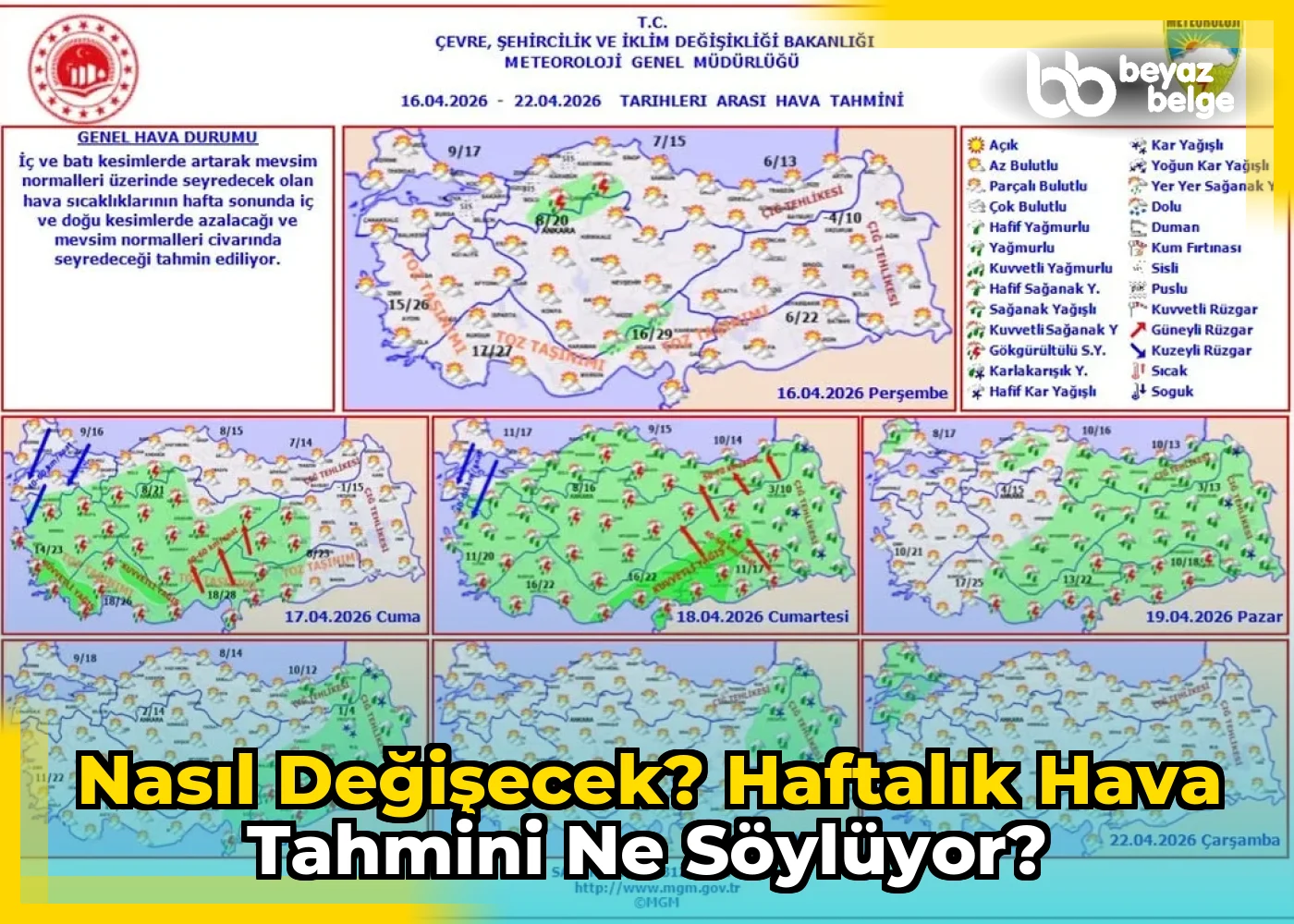 Nasıl Değişecek? Haftalık Hava Tahmini Ne Söylüyor?