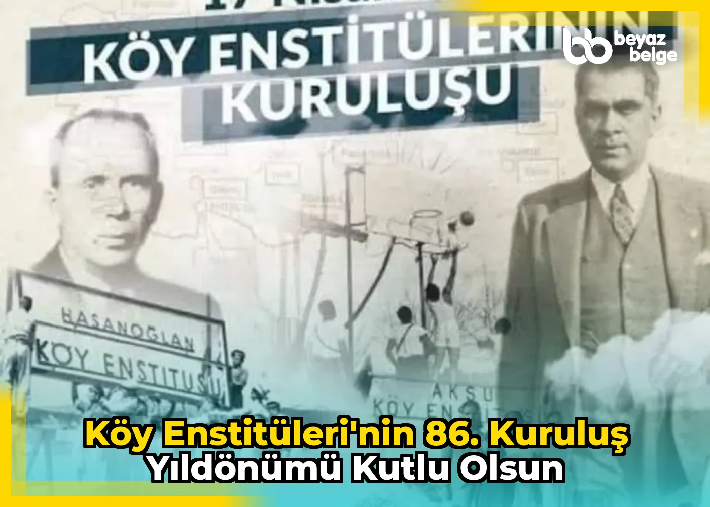 Köy Enstitüleri'nin 86. Kuruluş Yıldönümü Kutlu Olsun