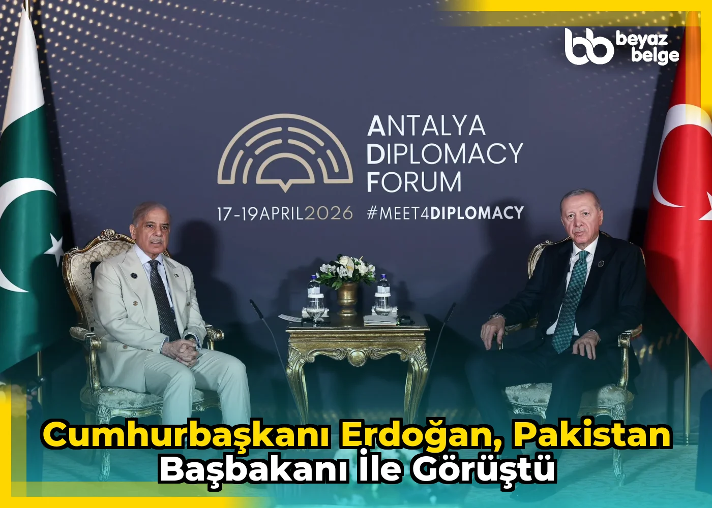 Cumhurbaşkanı Erdoğan, Pakistan Başbakanı ile görüştü