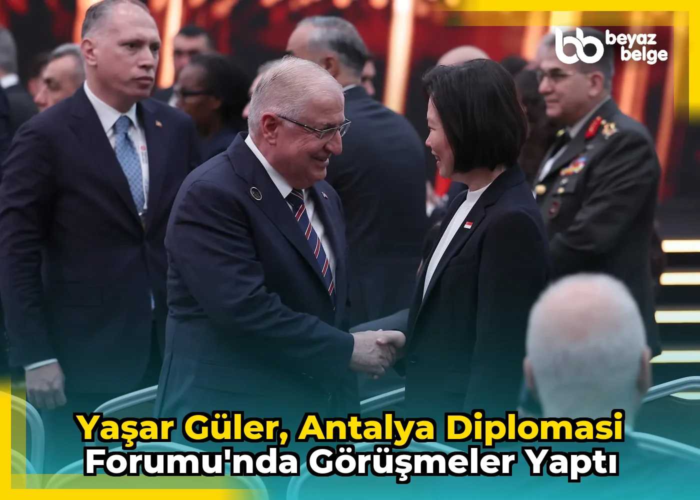 Yaşar Güler, Antalya Diplomasi Forumu'nda görüşmeler yaptı