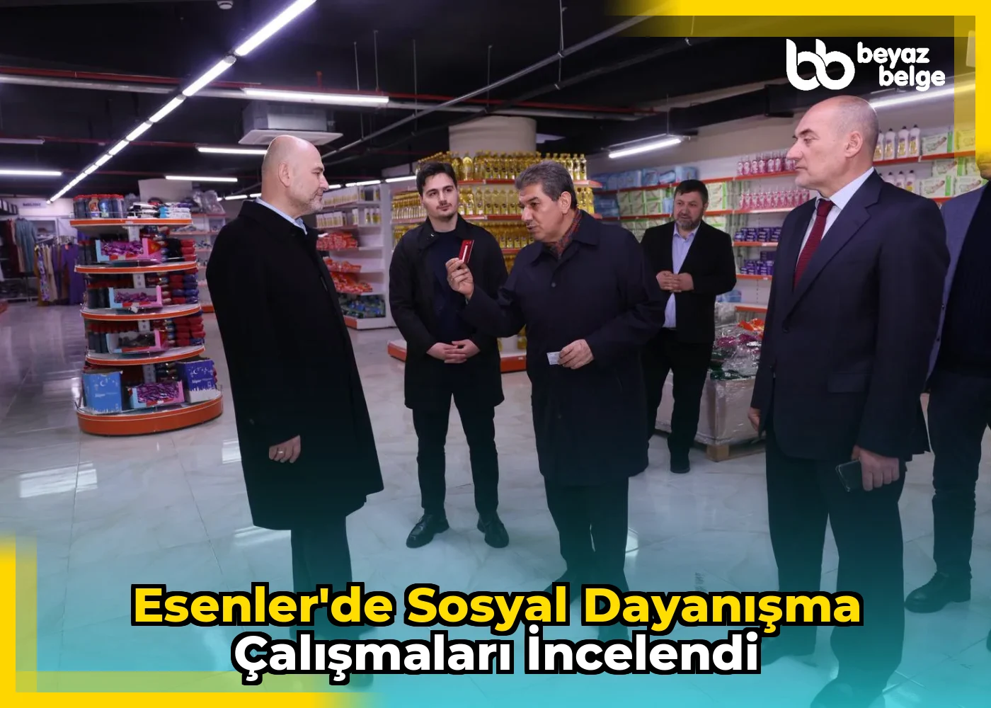Esenler'de Sosyal Dayanışma Çalışmaları İncelendi