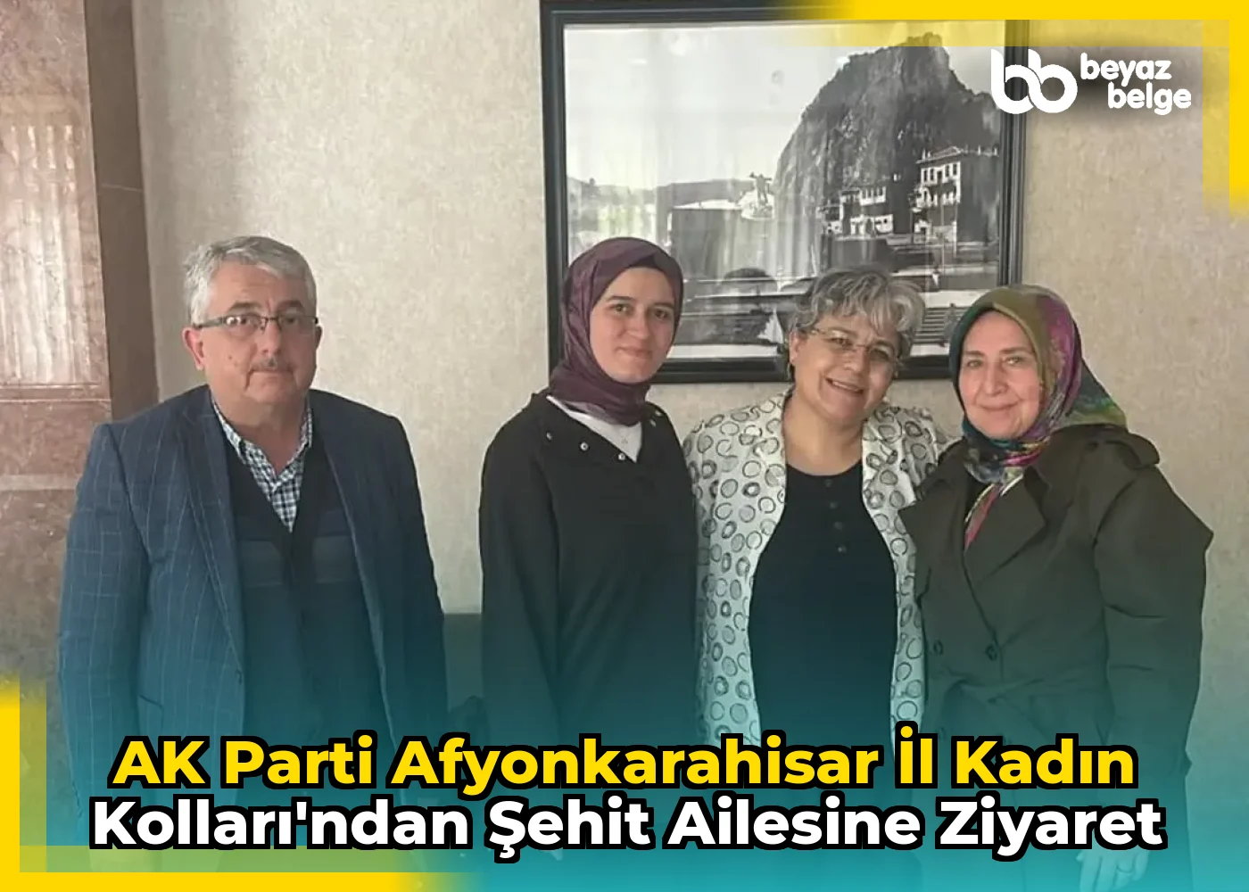 AK Parti Afyonkarahisar İl Kadın Kolları'ndan Şehit Ailesine Ziyaret