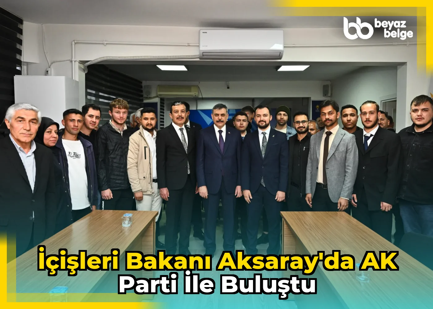 İçişleri Bakanı Aksaray'da AK Parti ile buluştu