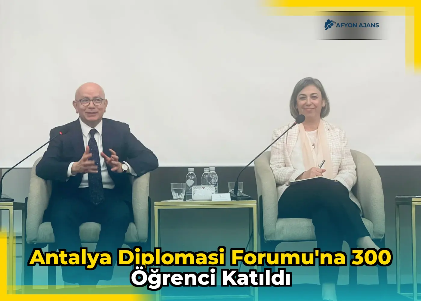 Antalya Diplomasi Forumu'na 300 öğrenci katıldı