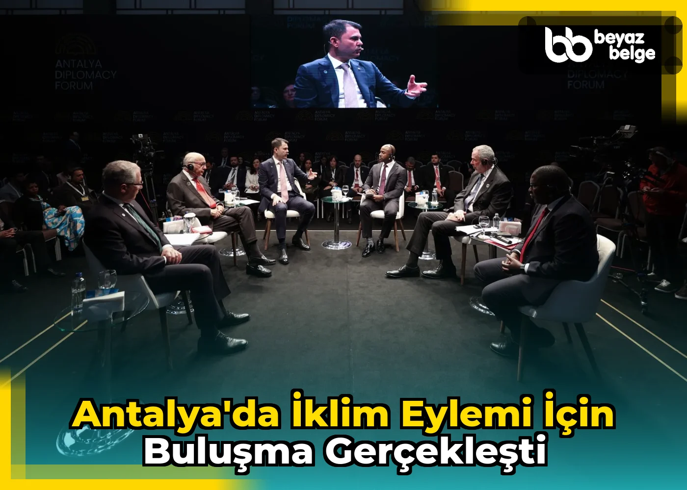 Antalya'da İklim Eylemi İçin Buluşma Gerçekleşti
