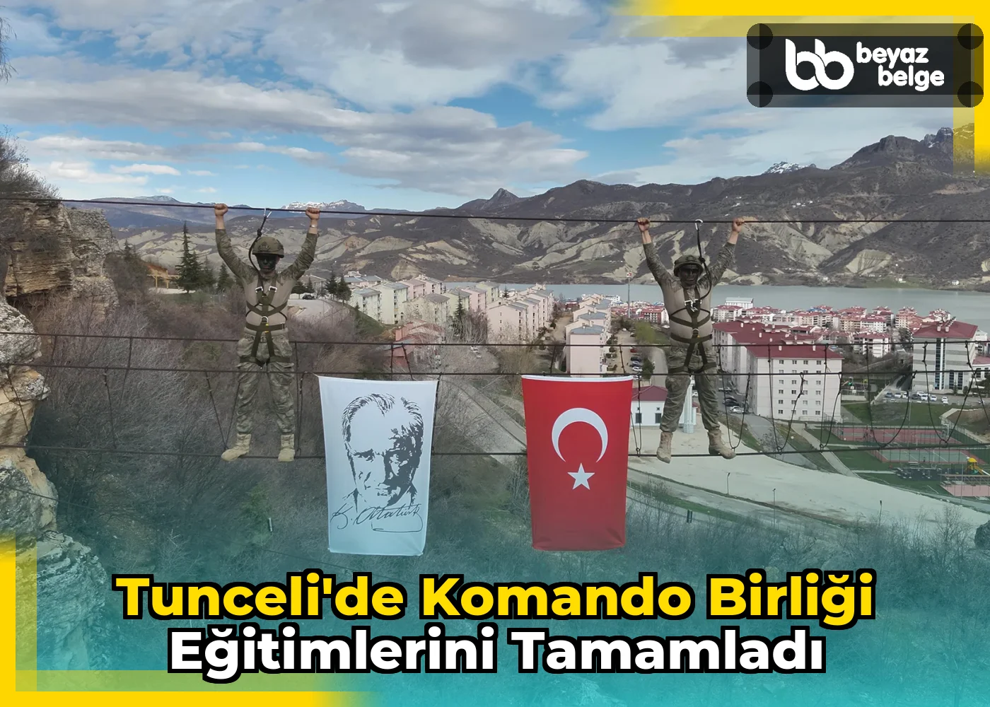 Tunceli'de Komando Birliği Eğitimlerini Tamamladı