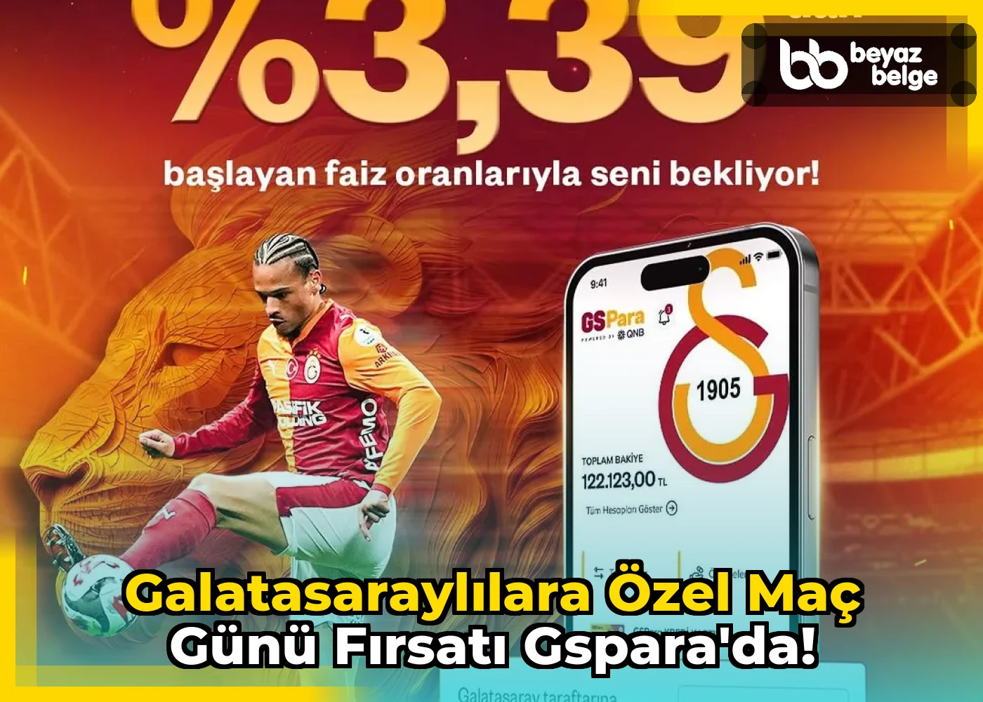 Galatasaraylılara Özel Maç Günü Fırsatı GSPara'da!