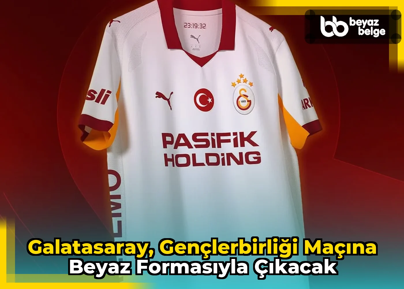 Galatasaray, Gençlerbirliği maçına beyaz formasıyla çıkacak