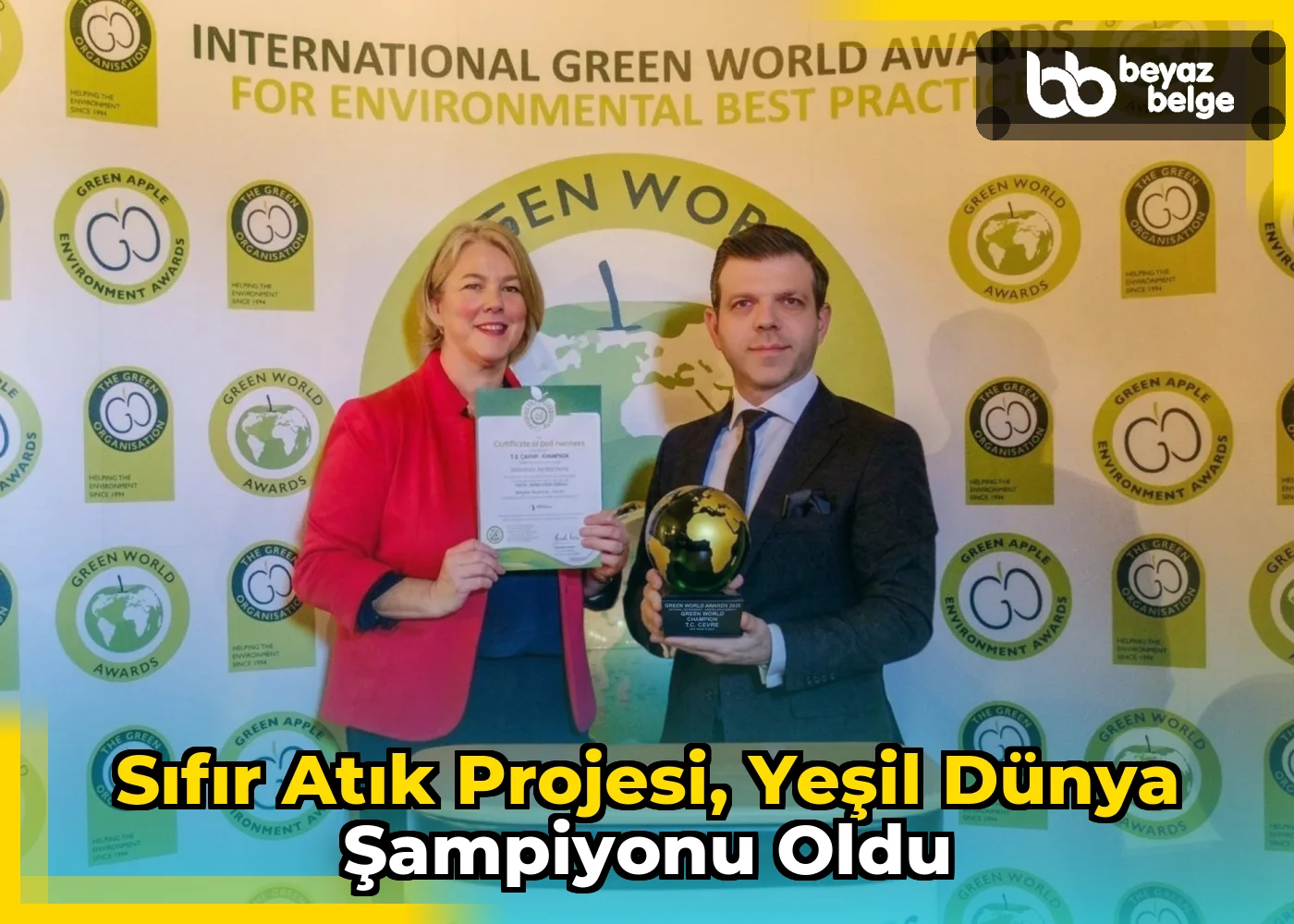 Sıfır Atık Projesi, Yeşil Dünya Şampiyonu Oldu