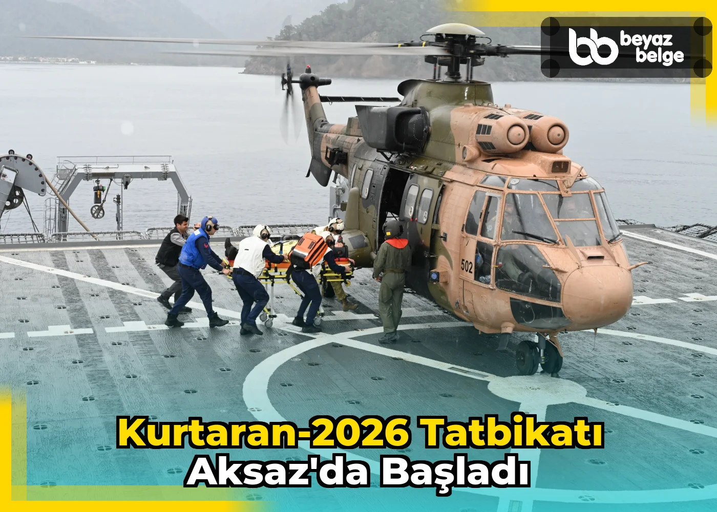 Kurtaran-2026 Tatbikatı Aksaz'da Başladı