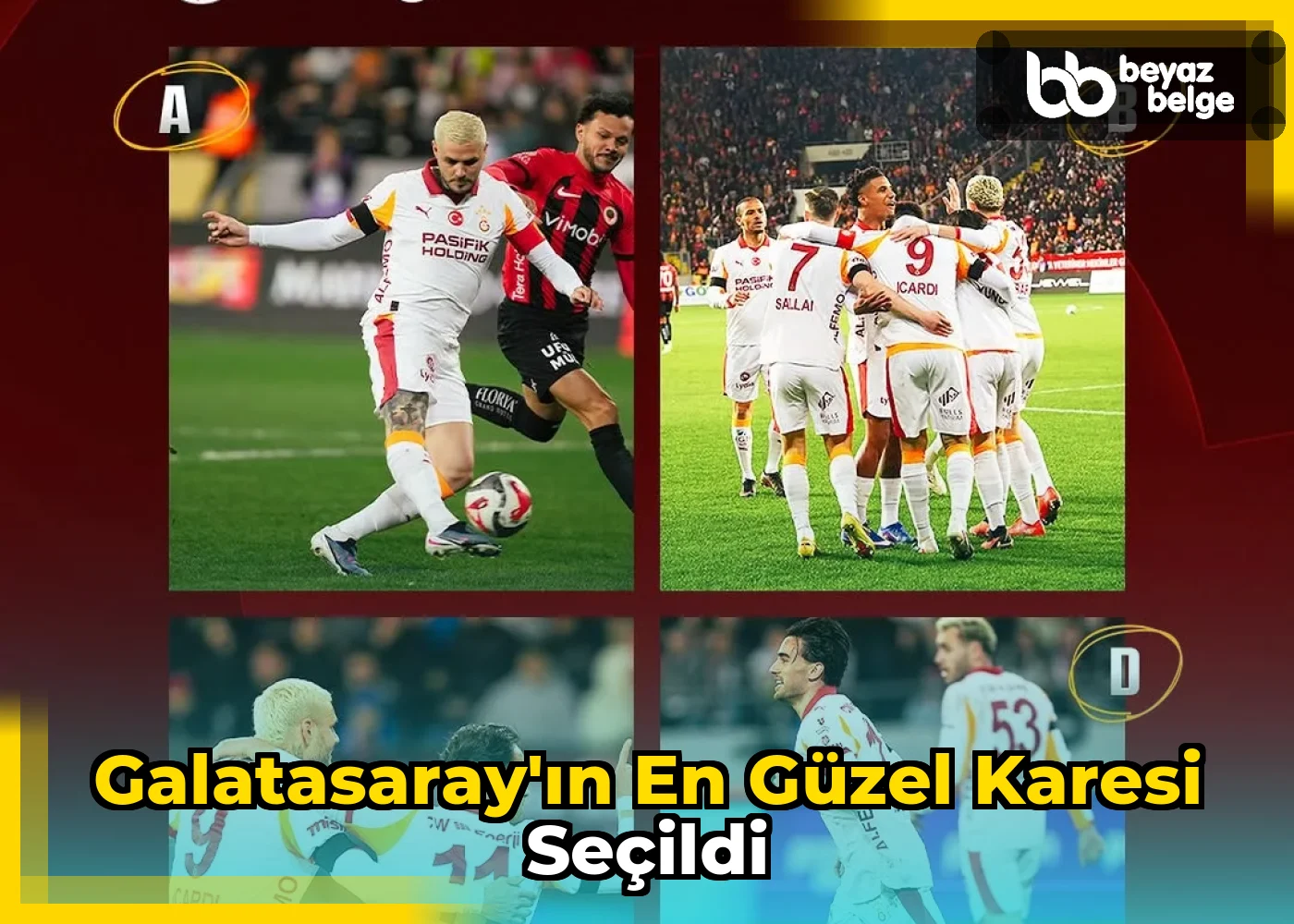 Galatasaray'ın En Güzel Karesi Seçildi