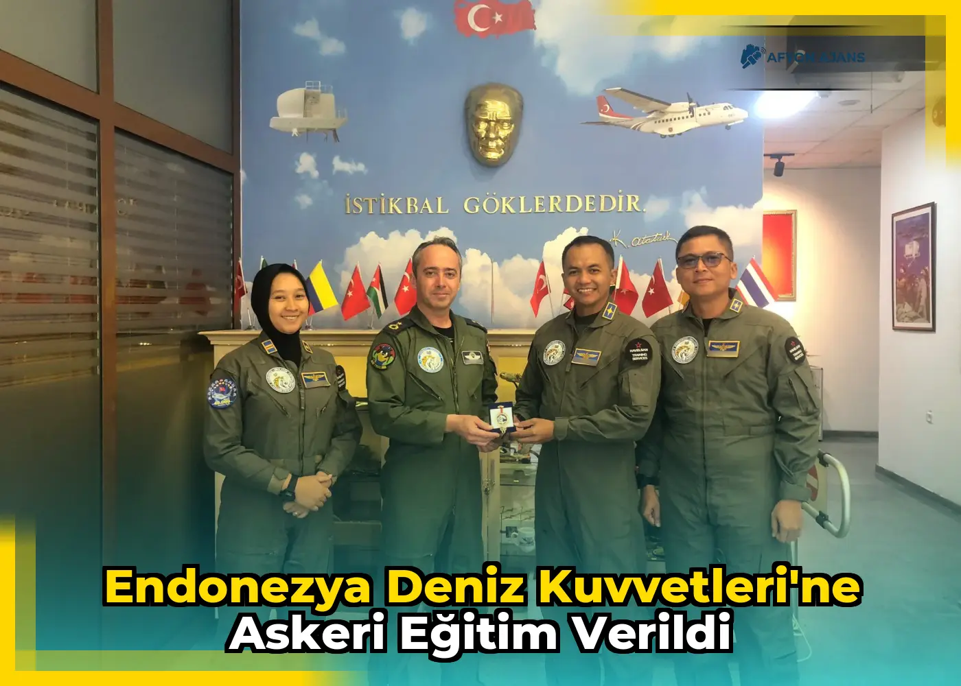 Endonezya Deniz Kuvvetleri'ne Askeri Eğitim Verildi