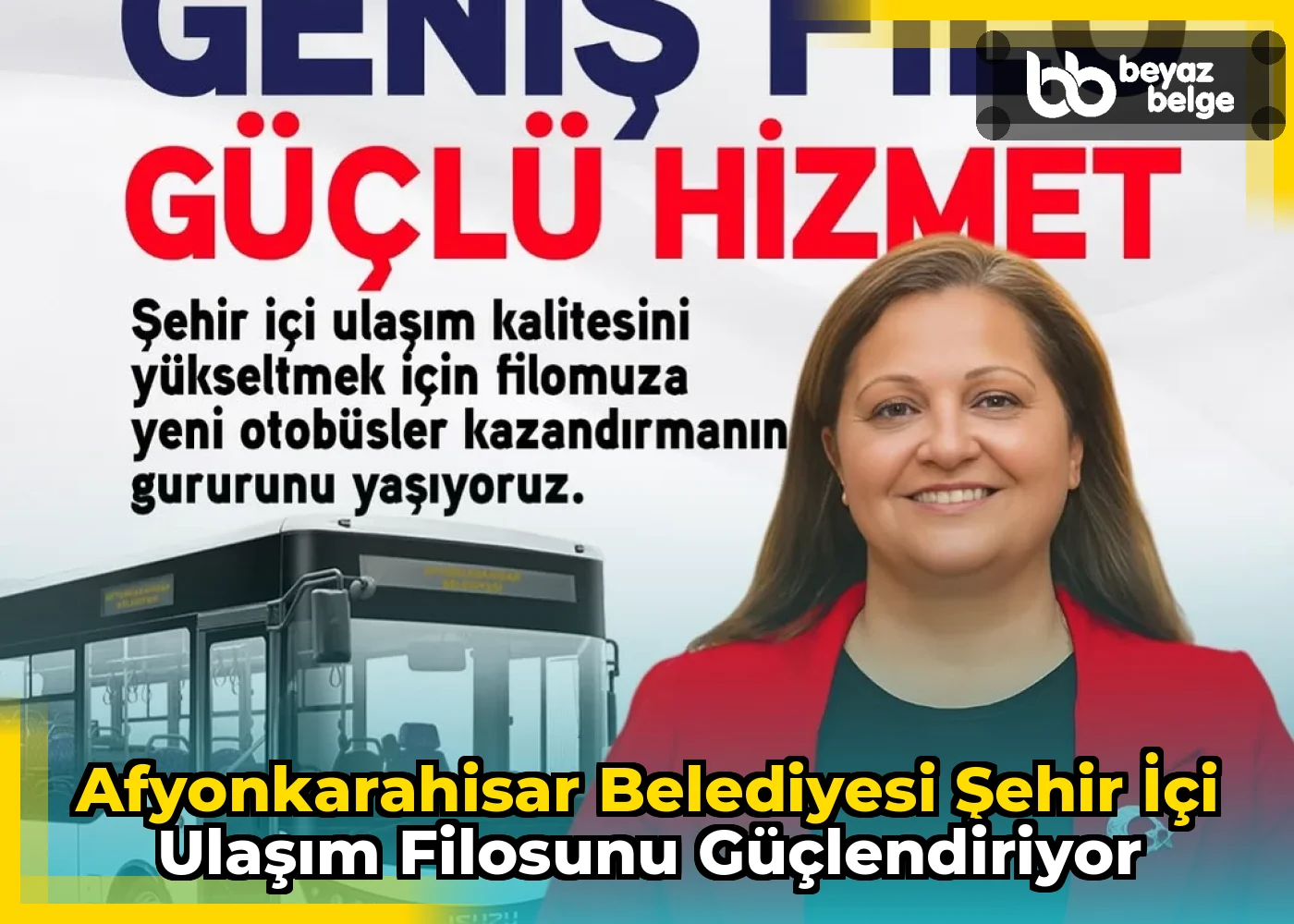 Afyonkarahisar Belediyesi Şehir İçi Ulaşım Filosunu Güçlendiriyor