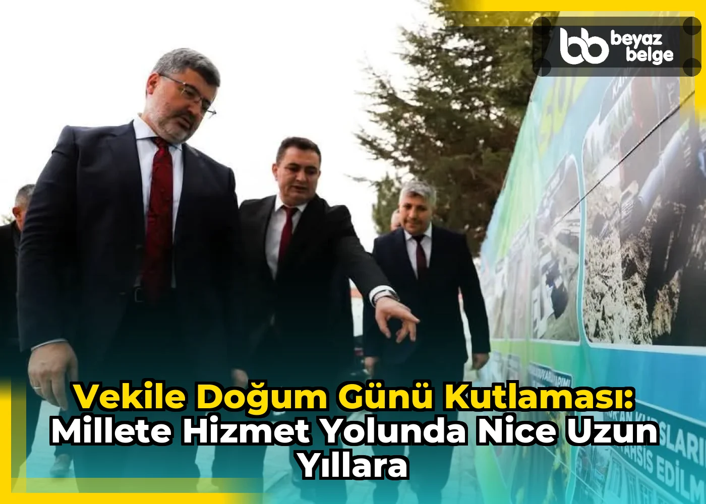 Vekile Doğum Günü Kutlaması: Millete Hizmet Yolunda Nice Uzun Yıllara