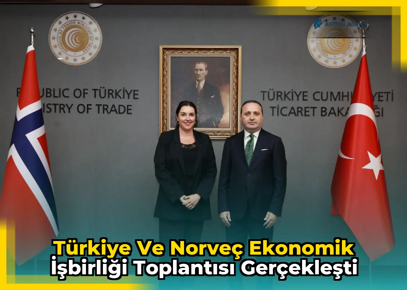 Türkiye ve Norveç Ekonomik İşbirliği Toplantısı Gerçekleşti