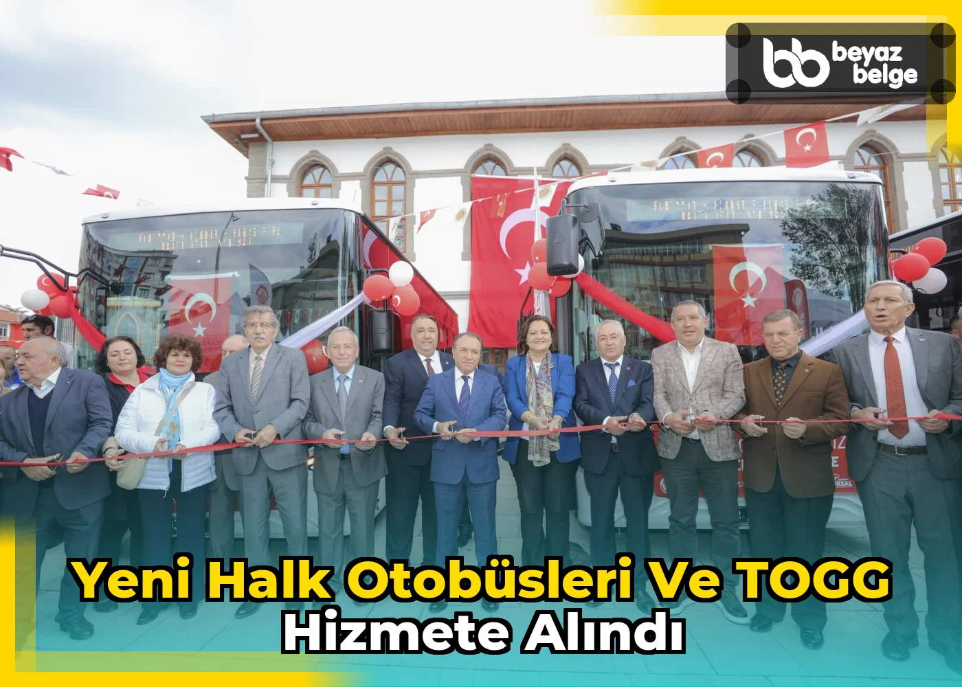Yeni halk otobüsleri ve TOGG hizmete alındı