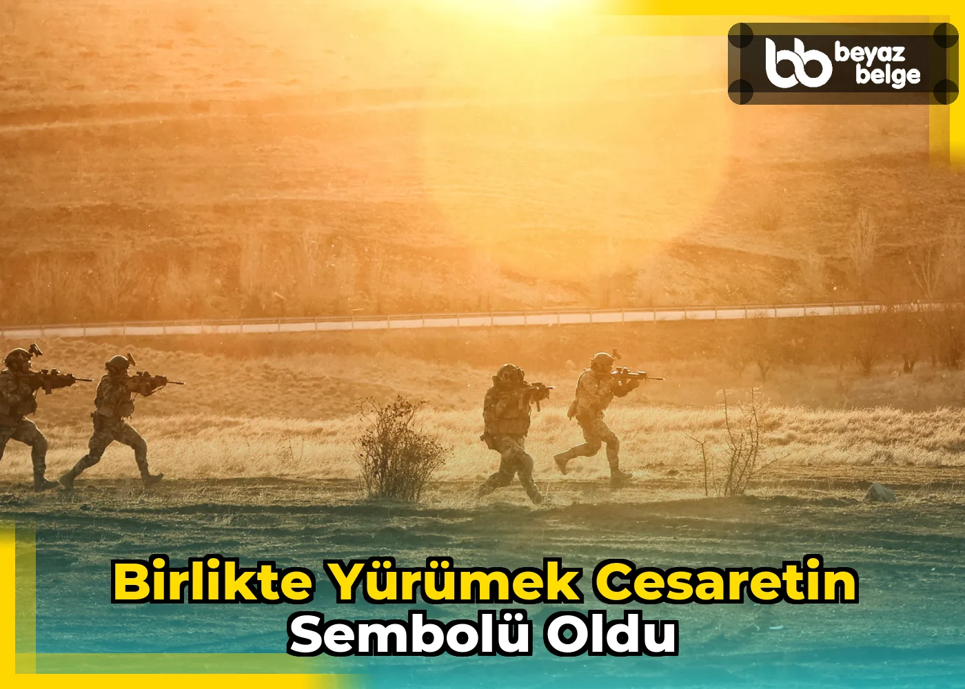Birlikte yürümek cesaretin sembolü oldu