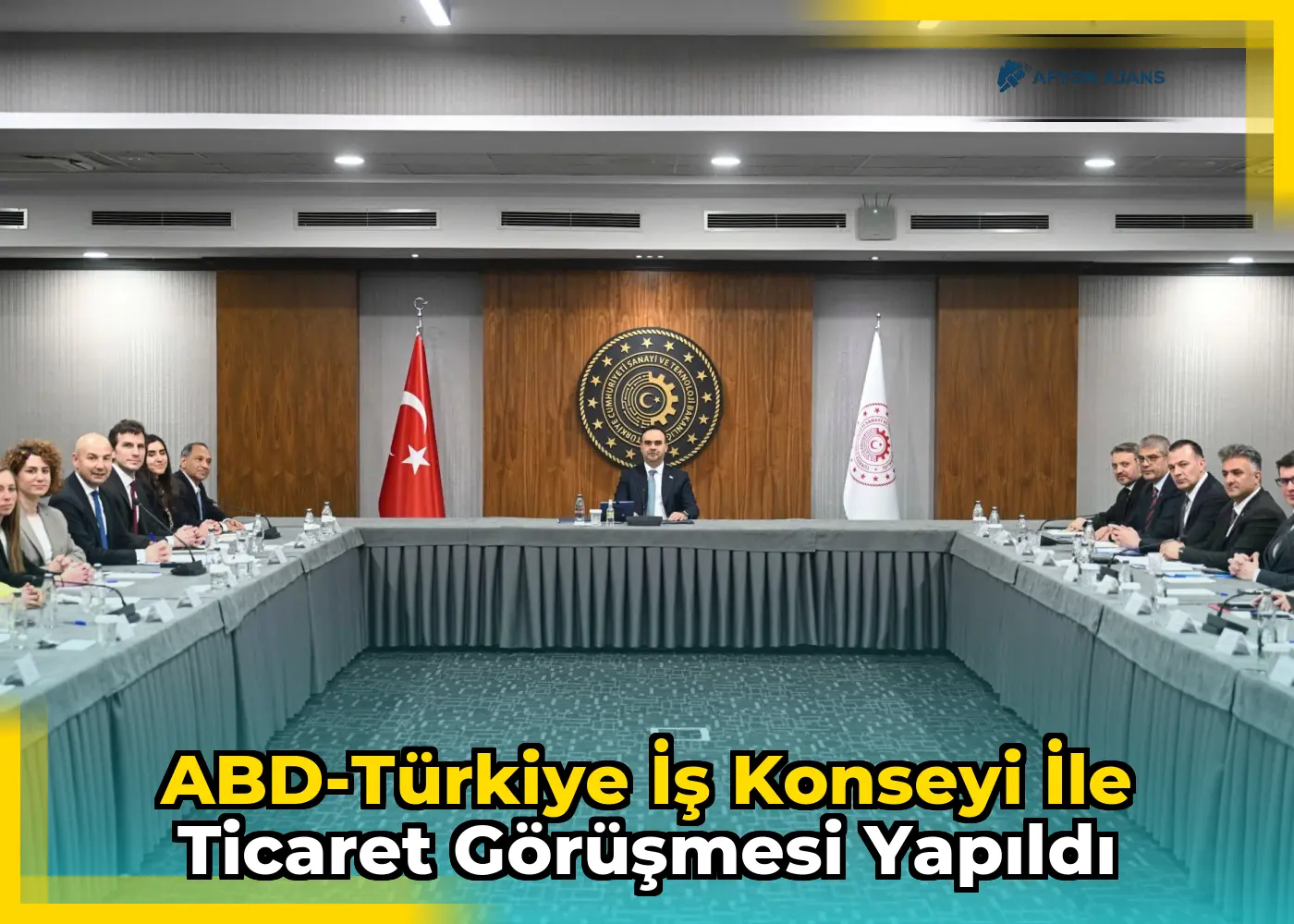 ABD-Türkiye İş Konseyi ile ticaret görüşmesi yapıldı