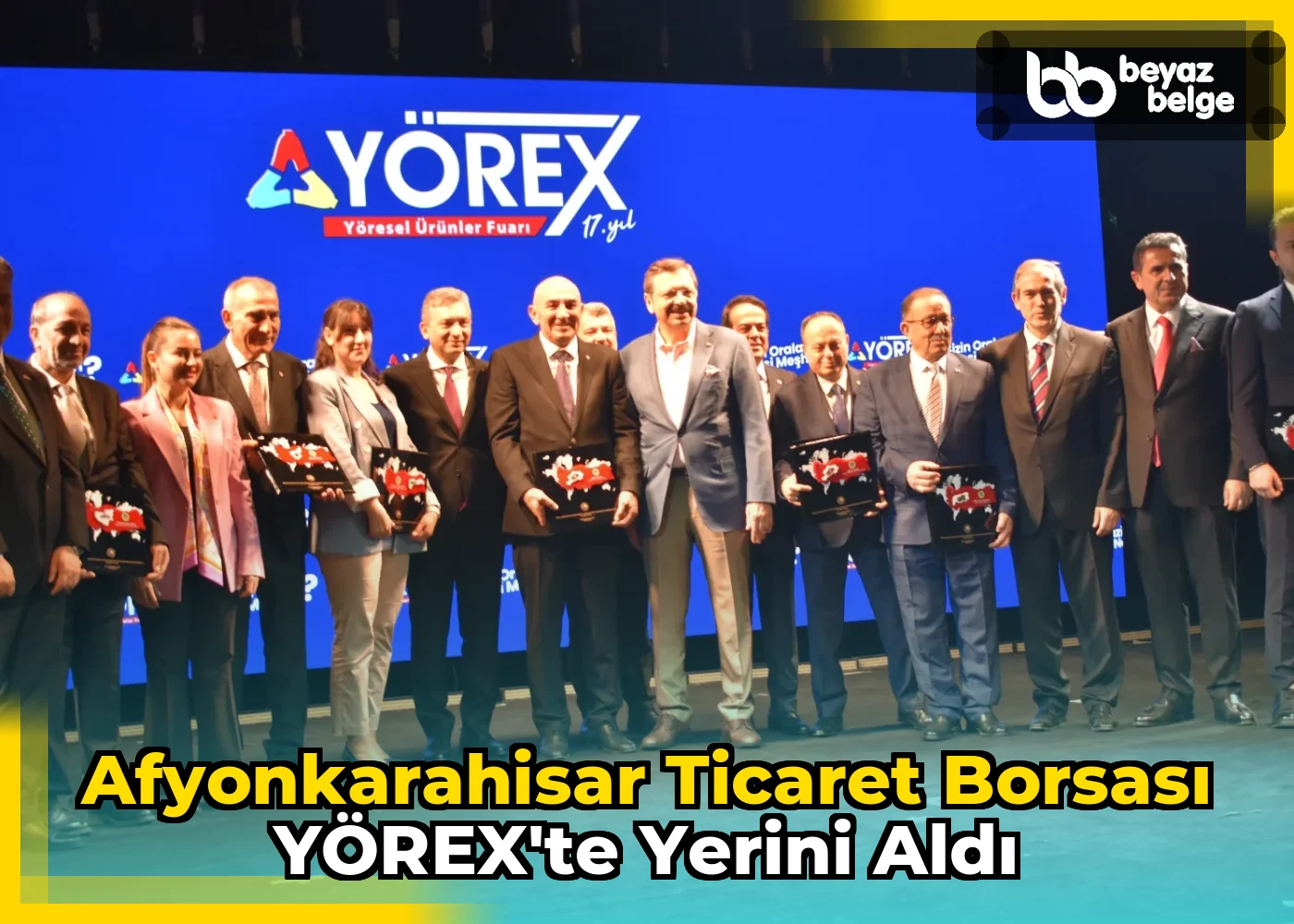 Afyonkarahisar Ticaret Borsası YÖREX’te Yerini Aldı