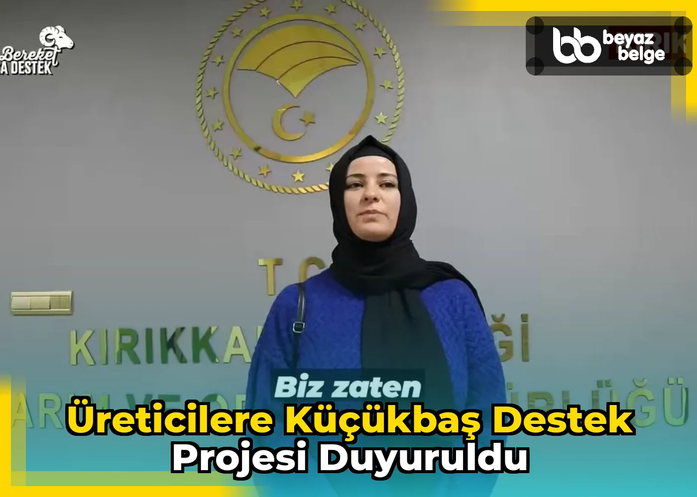 Üreticilere Küçükbaş Destek Projesi Duyuruldu
