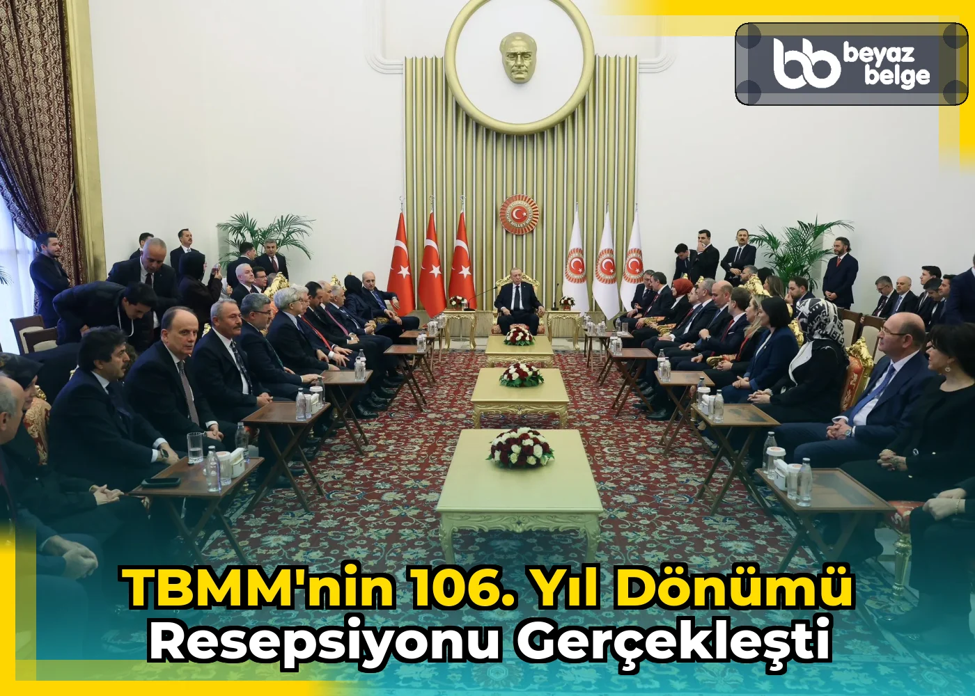 TBMM'nin 106. Yıl Dönümü Resepsiyonu Gerçekleşti