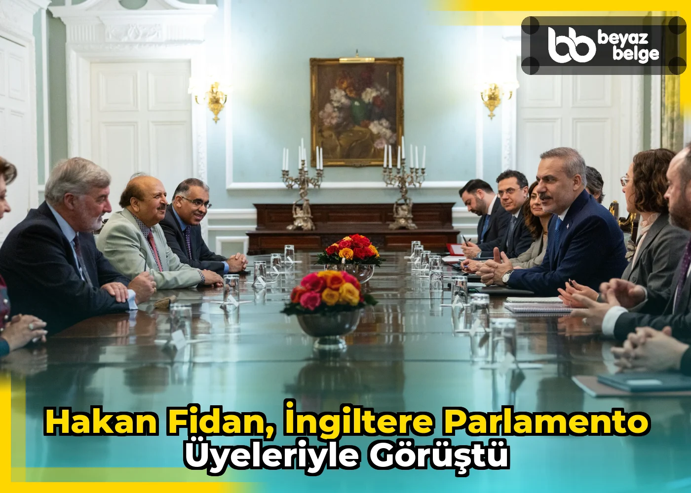 Hakan Fidan, İngiltere Parlamento Üyeleriyle Görüştü