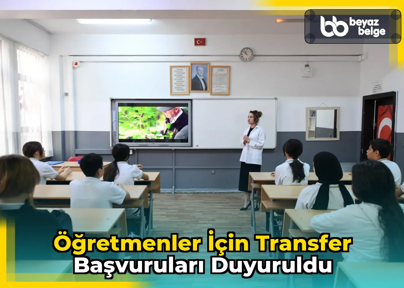 Öğretmenler için transfer başvuruları duyuruldu