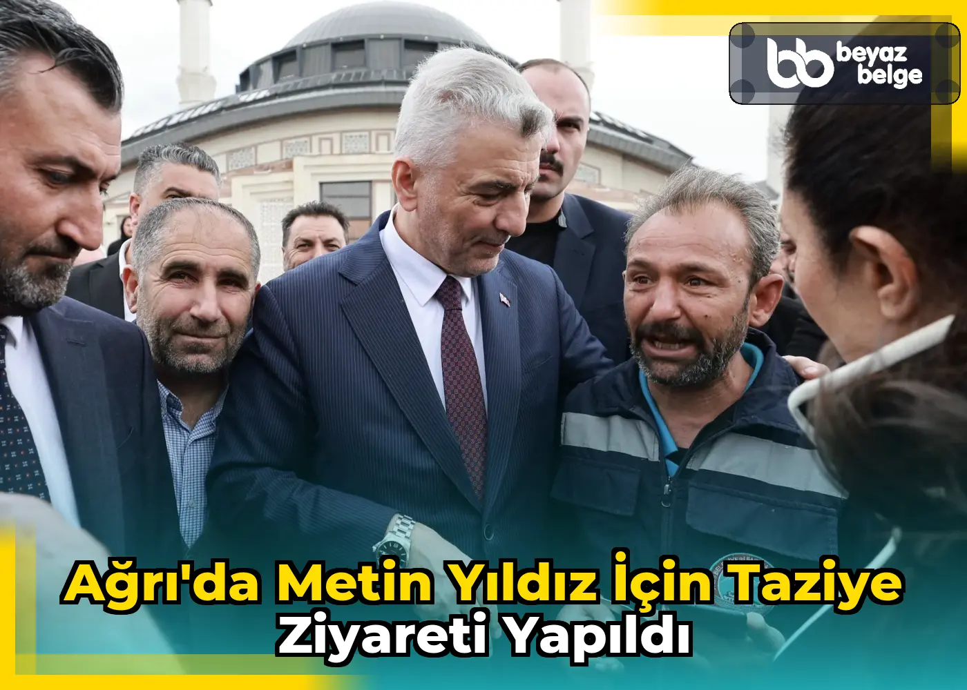 Ağrı'da Metin Yıldız için taziye ziyareti yapıldı