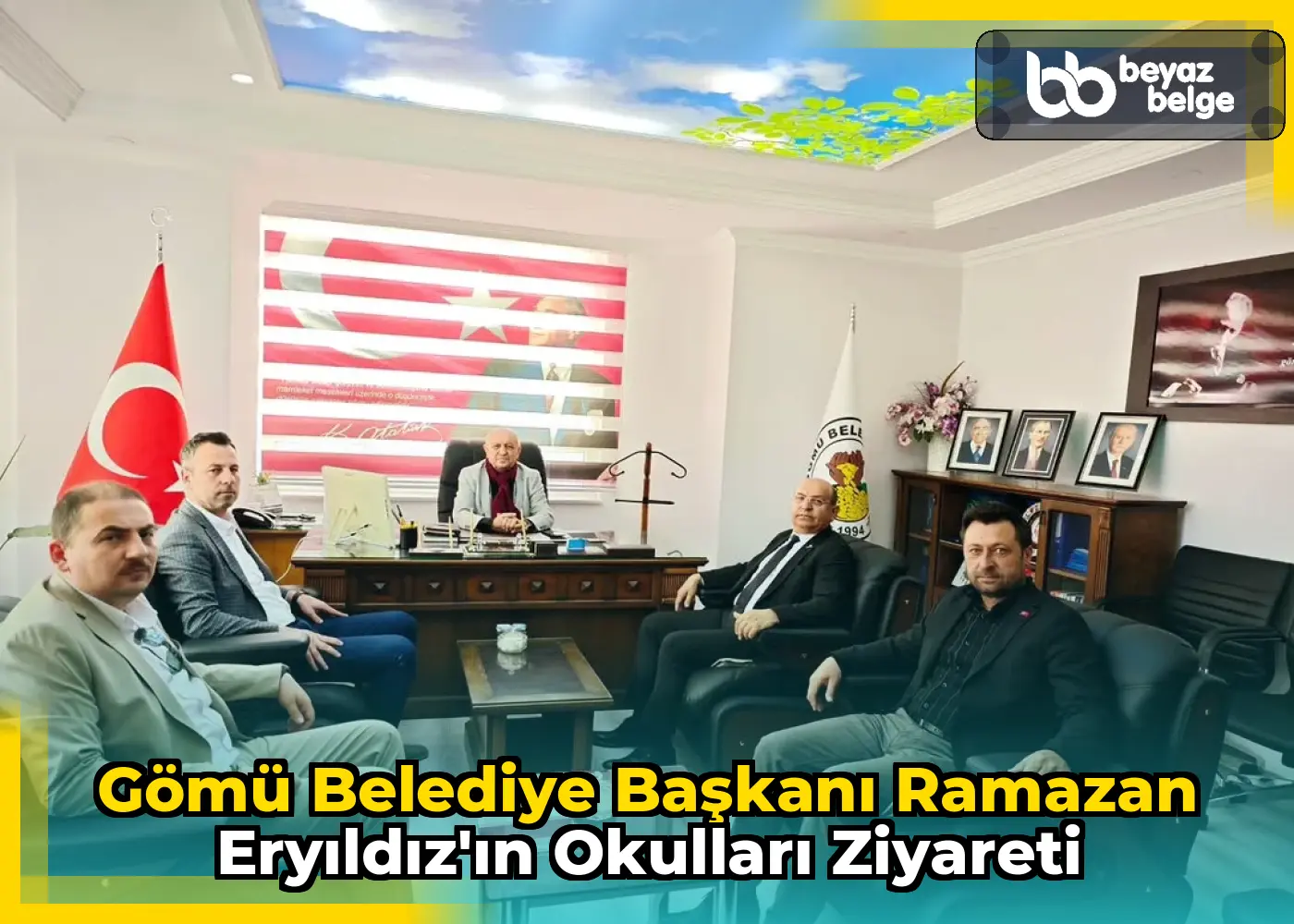 Gömü Belediye Başkanı Ramazan Eryıldız'ın Okulları Ziyareti