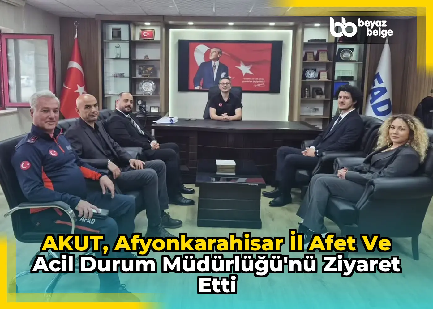 AKUT, Afyonkarahisar İl Afet Ve Acil Durum Müdürlüğü'nü Ziyaret Etti