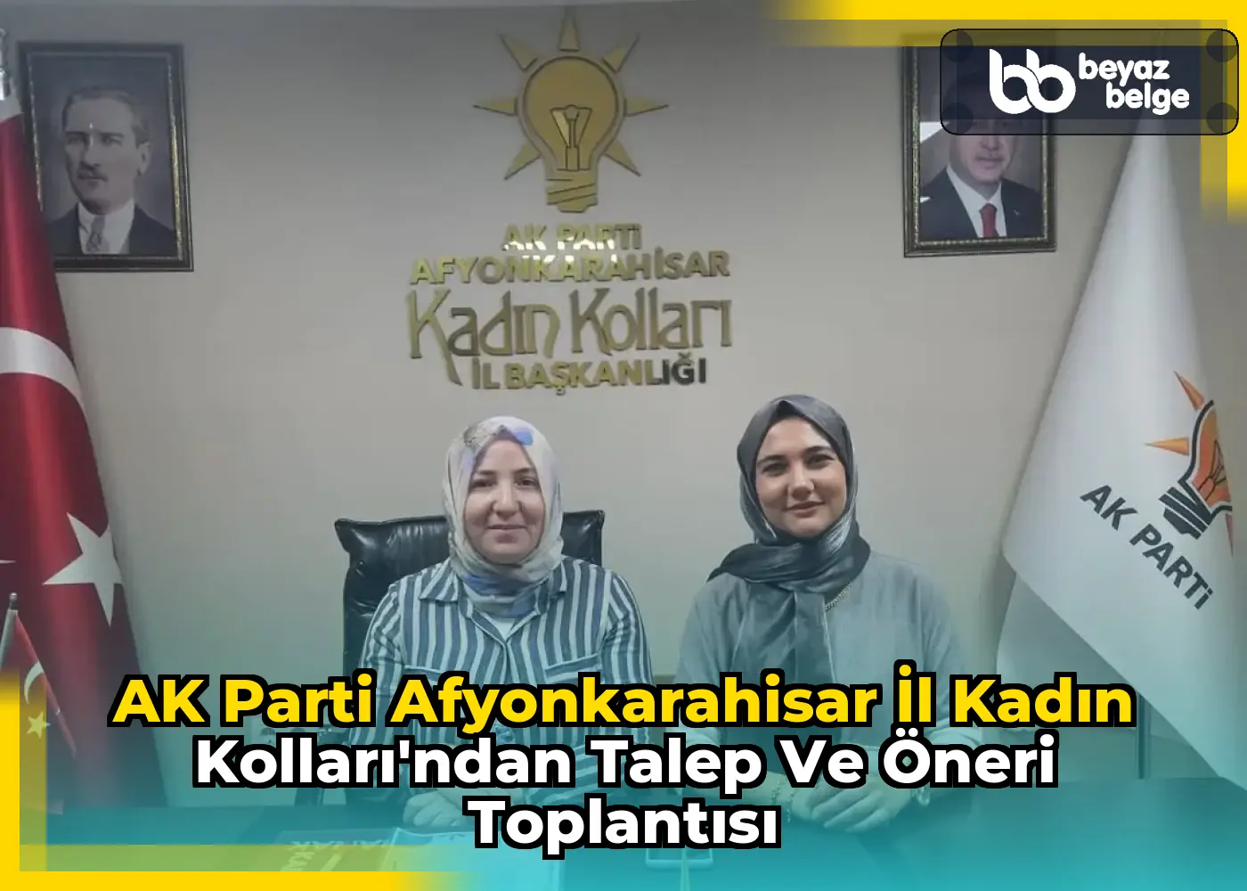 AK Parti Afyonkarahisar İl Kadın Kolları'ndan Talep ve Öneri Toplantısı