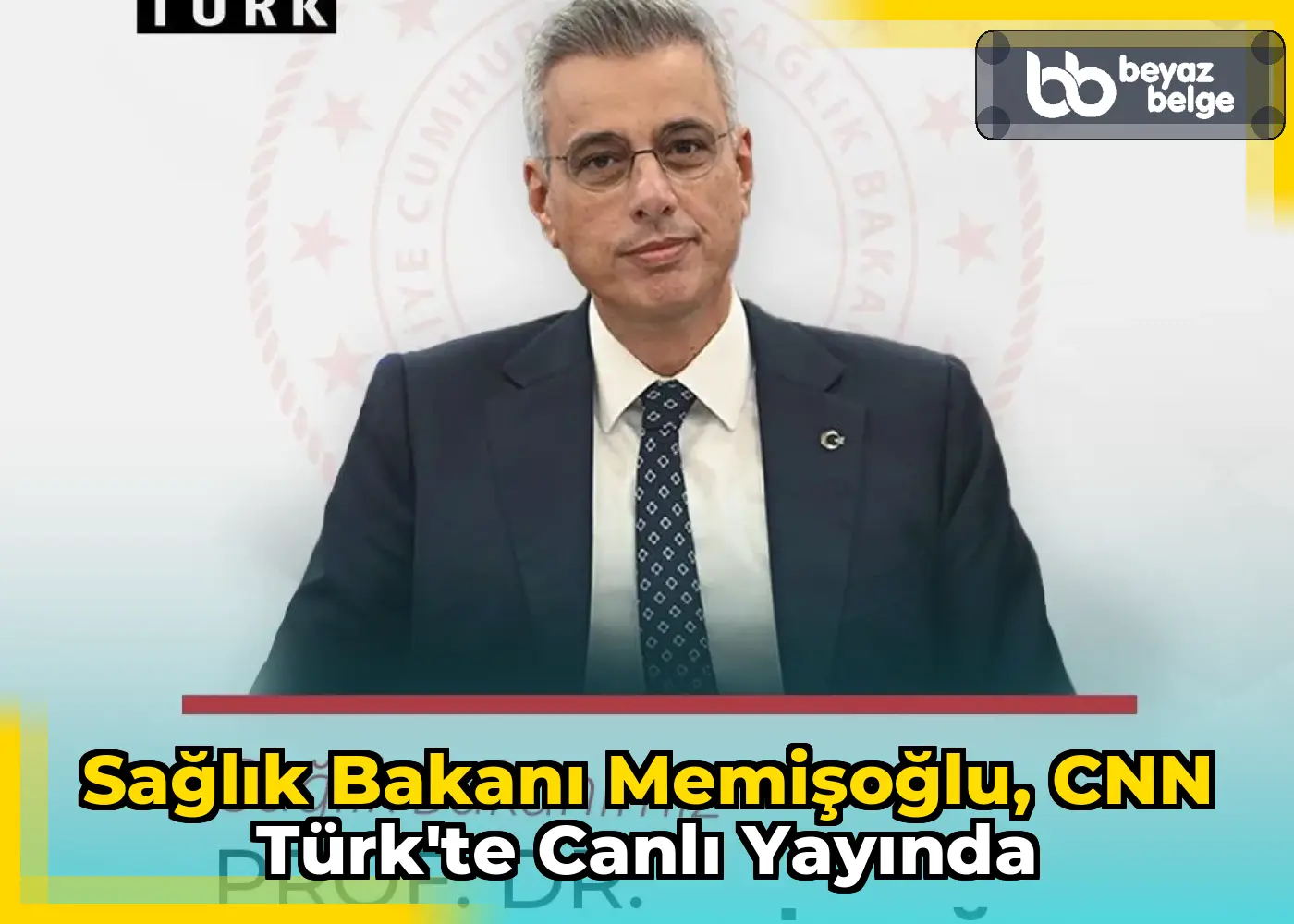 Sağlık Bakanı Memişoğlu, CNN Türk'te canlı yayında