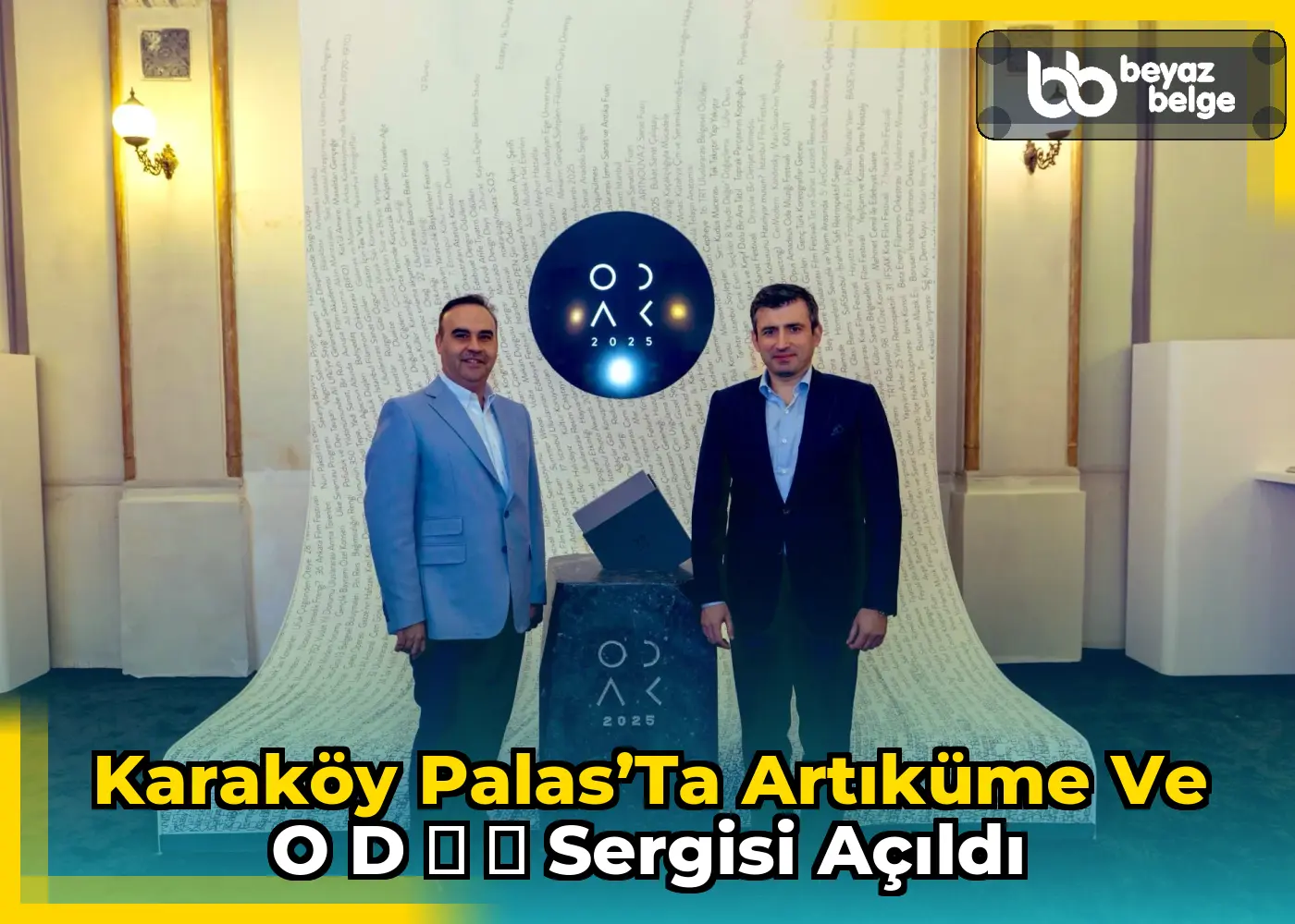 Karaköy Palas’ta ArtıKÜME ve O D Λ Ｋ Sergisi Açıldı