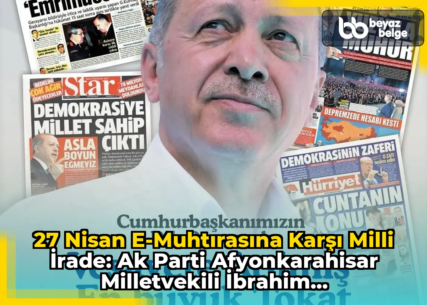 27 Nisan E-muhtırasına Karşı Milli İrade: Ak Parti Afyonkarahisar Milletvekili İbrahim Yurdunuseven'den Önemli Açıklama