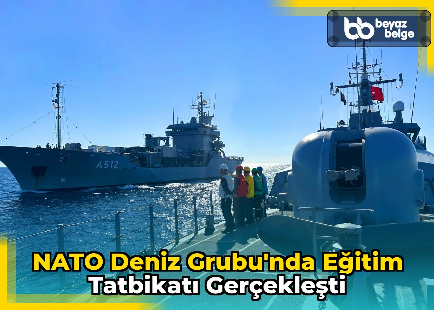 NATO Deniz Grubu'nda Eğitim Tatbikatı Gerçekleşti