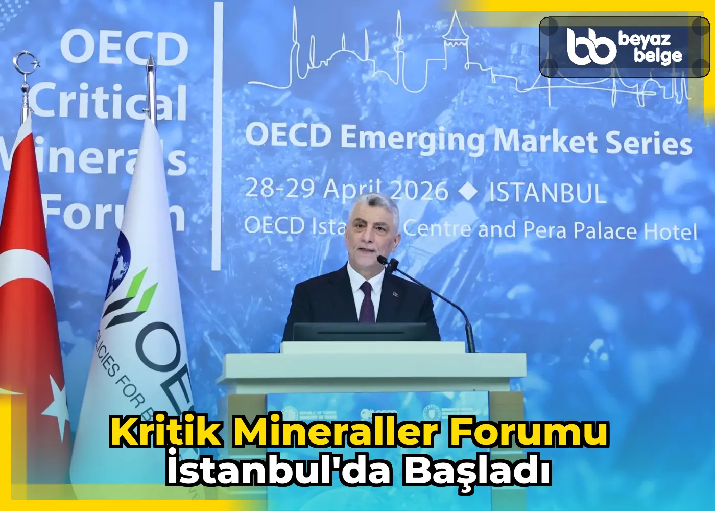 Kritik Mineraller Forumu İstanbul'da Başladı