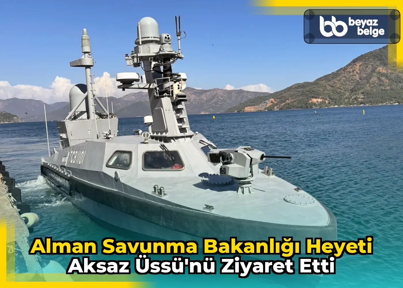 Alman Savunma Bakanlığı heyeti Aksaz Üssü'nü ziyaret etti