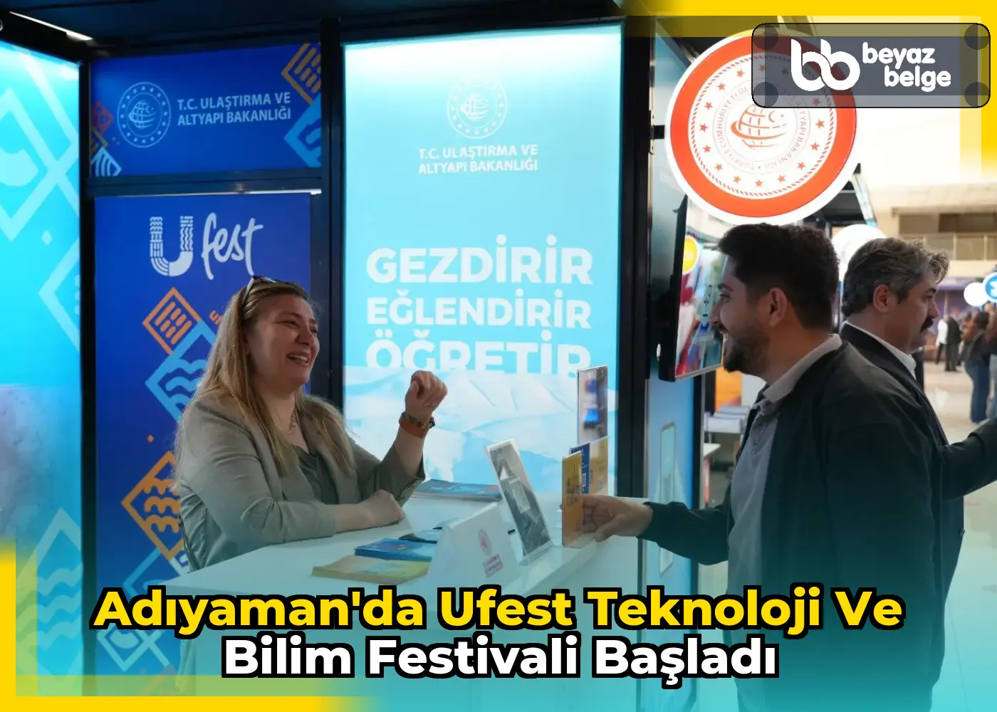 Adıyaman'da Ufest Teknoloji ve Bilim Festivali Başladı