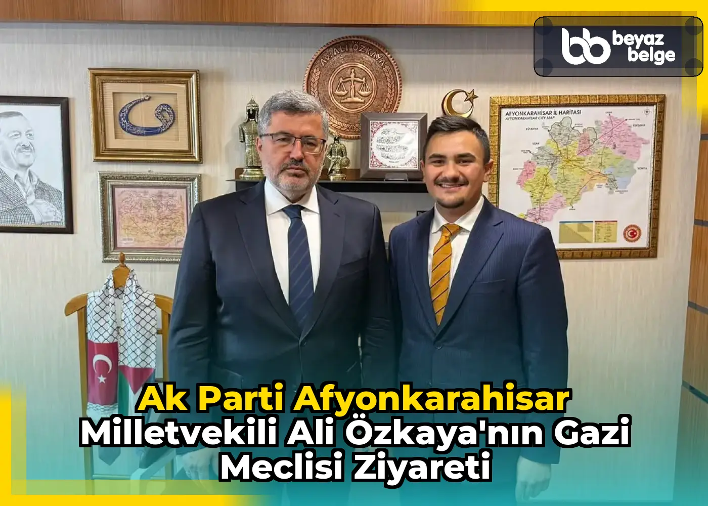 Ak Parti Afyonkarahisar Milletvekili Ali Özkaya'nın Gazi Meclisi Ziyareti