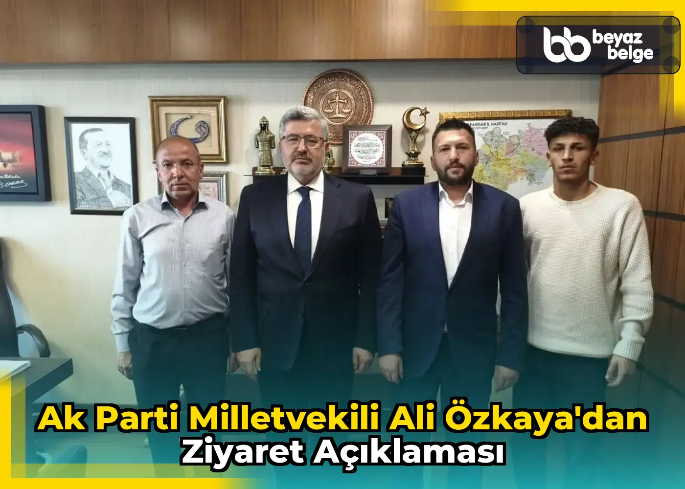 Ak Parti Milletvekili Ali Özkaya'dan Ziyaret Açıklaması